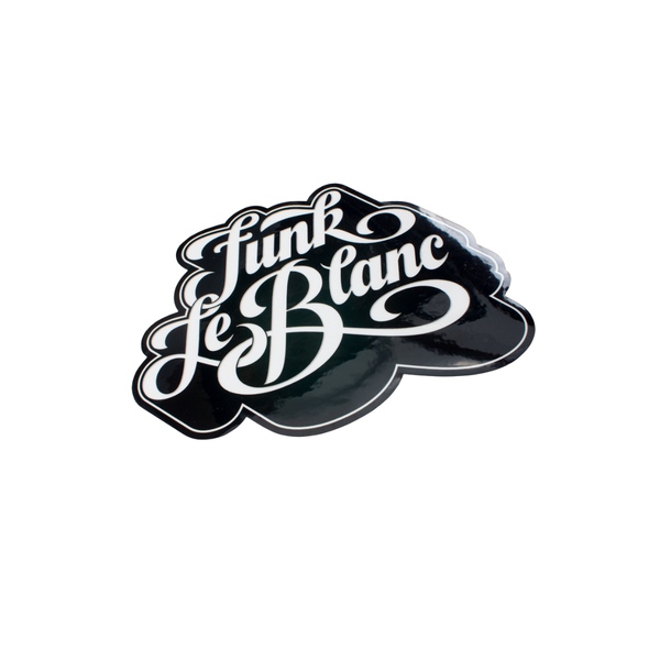 Mini Classic Black and White Monochrome Sticker