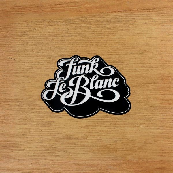 Mini Classic Black and White Monochrome Sticker