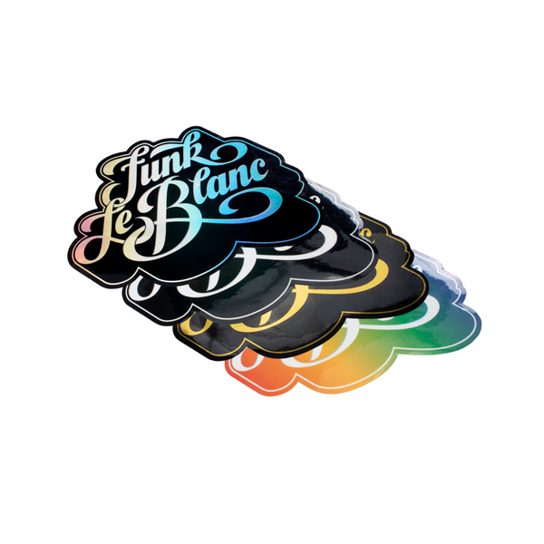 Funk LeBlanc Multi-Color Sticker Pack (4-Pack)