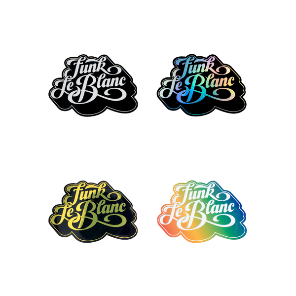Funk LeBlanc Multi-Color Sticker Pack (4-Pack)