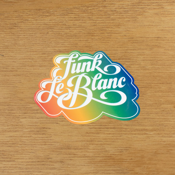 Fiesta Time Rainbow Sticker